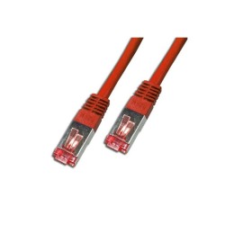 Cordon Cat 6 SSTP Rouge LSOH 5m