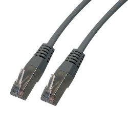 Cordon Cat 6 FTP LSOH Gris 5m