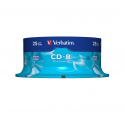25 Verbatim CD-R  52x