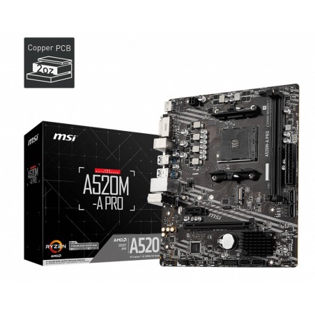 MSI A520M-A Pro