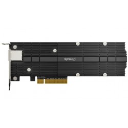 Synology Interface card PCIe 2x M.2 Nvme + 10Gb Ethernet.