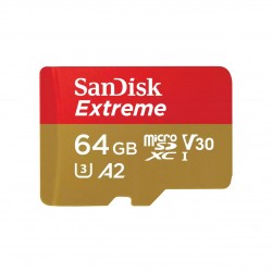 SanDisk Extreme MicroSDXC 64Go