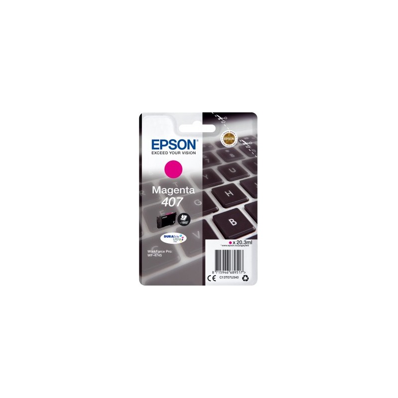 Epson 407 Magenta WF-4745.