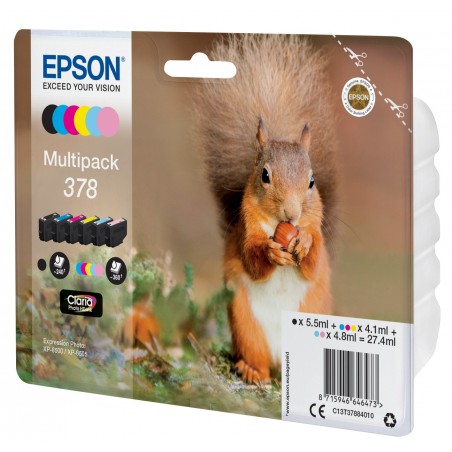 EPSON Multipack 378 - Ecureuil.