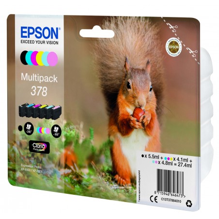 EPSON Multipack 378 - Ecureuil.
