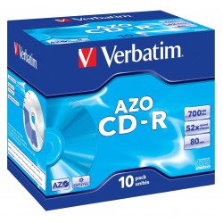10 Verbatim CD-R  52x