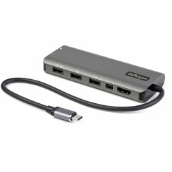 StarTech.com USB-C Multiport Adapter, USB-C Travel Docking 4K HDMI, 100W Power Delivery USB Type-C Mini Dock.
