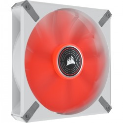 Corsair ML140 LED ELITE BLANC Rouge