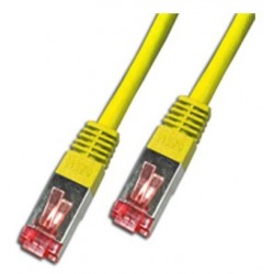 Cordon Cat 6 SSTP Jaune LSOH 10m