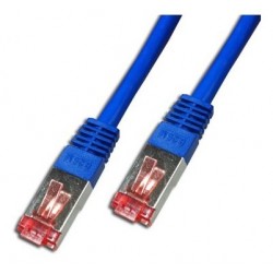 Cordon Cat 6 SSTP Bleu LSOH 1.5m