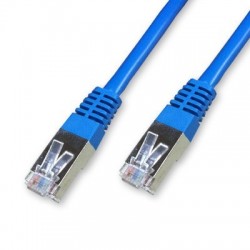 Cordon Cat 6 FTP Bleu 0.30m