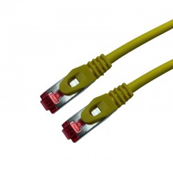 Cordon Cat 6a SSTP LSOH Jaune