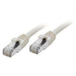 Cordon Cat 6a SSTP LSOH Gris