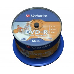 Spindle 050 DVD-R 16X VERBATIM