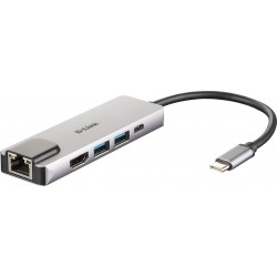 D-Link USB-C 5-en-1