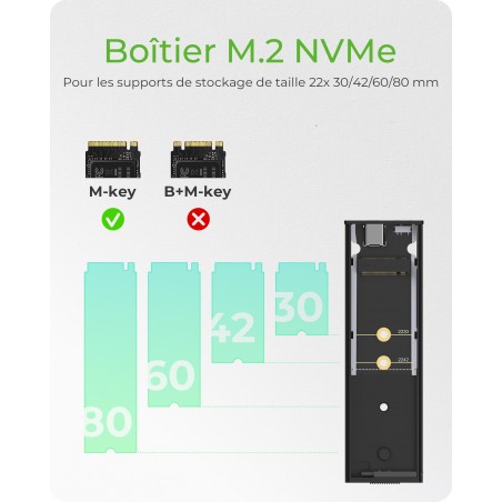 ICY BOX IB-1807MT-C31 NVMe