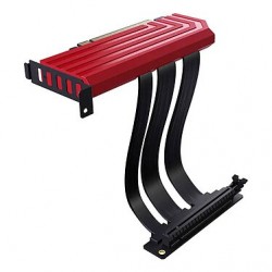 Hyte PCI-E 4.0 Riser 20 cm rouge