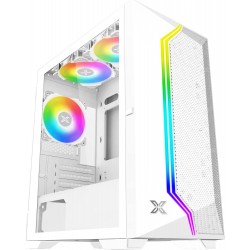 Xigmatek Gemini II RGB TG Blanc