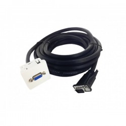 Plastron VGA câble 15m