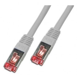 Cordon Cat 6 SSTP Gris LSOH 20m