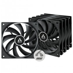 3x Arctic P12 PWM PST RGB Black