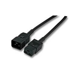 Rallonge C19 C20 Noir 2,5m