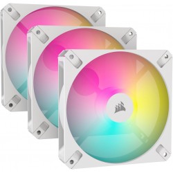 3x Corsair AR120 RGB Blanc