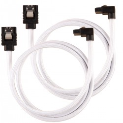 2x Corsair Premium SATA 60cm coudé
