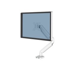 Fellowes Bras Porte-Ecran Simple Blanc Platinum Series.