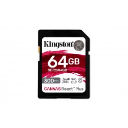 SD Kingston Canvas React Plus 64Go