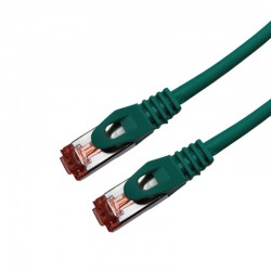 Cordon Cat 6a SSTP LSOH Vert