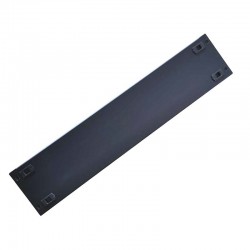 Panneau 19" noir plein 3U sans outil.