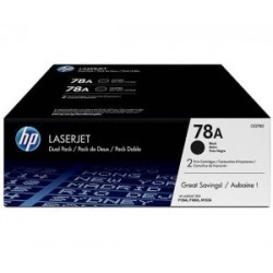 2x HP 78A noir (CE278AD)