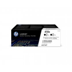 2x HP 410X noir (CF410XD)