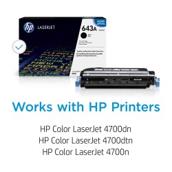 HP 643A noir (Q5950A)