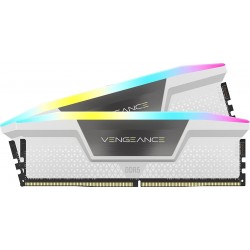 Corsair RGB 32Go 2x16 6200 Blanc