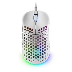 Mars Gaming MM55 RGB Blanc
