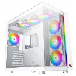 Xigmatek Aqua Ultra RGB TG Blanc