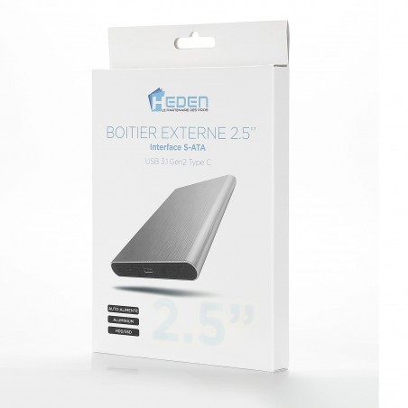 DOCK Heden pour disque dur S-ata 2.5 et 3.5 USB 3.0 avec lecteur