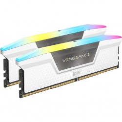 Corsair RGB 64Go 2x32 6000 Blanc