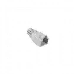 10 Manchons Gris RJ45 6.1mm