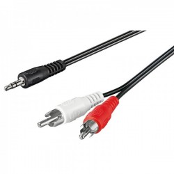 Câble Jack 3.5 M M 2xRCA 10m