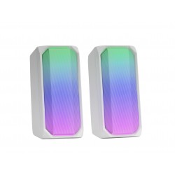 Mars Gaming MSRGB RGB Blanc