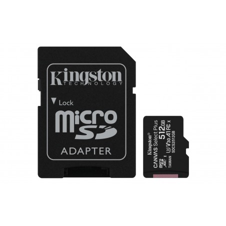 Micro SD Card 512Go UHS-I + adap
