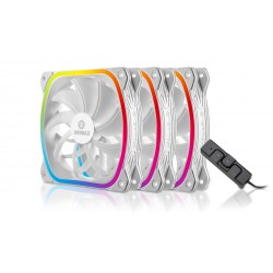 3x Enermax SquA. RGB White 120