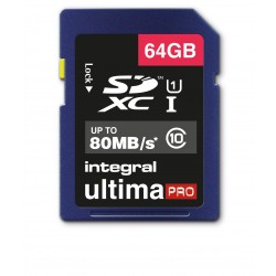 Integral UltimaPro SDXC U1 64Go