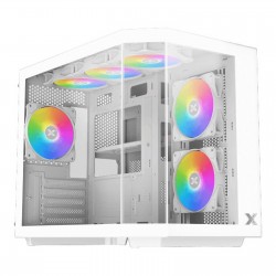 Xigmatek Cubi M RGB TG Blanc