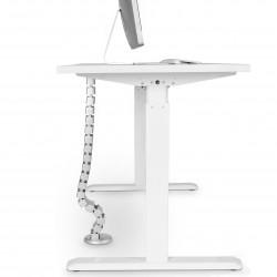 Tube de câble 130 cm avec plaque de lestée Vertebre passe cables.