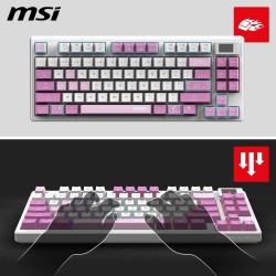 MSI Forge GK600 TKL W VIOLET FR