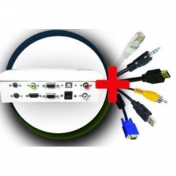 METAL BOX cordons 10m (USB 5m)